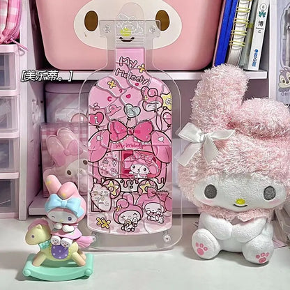 Sanrio acrylic puzzles with bottle standee frame